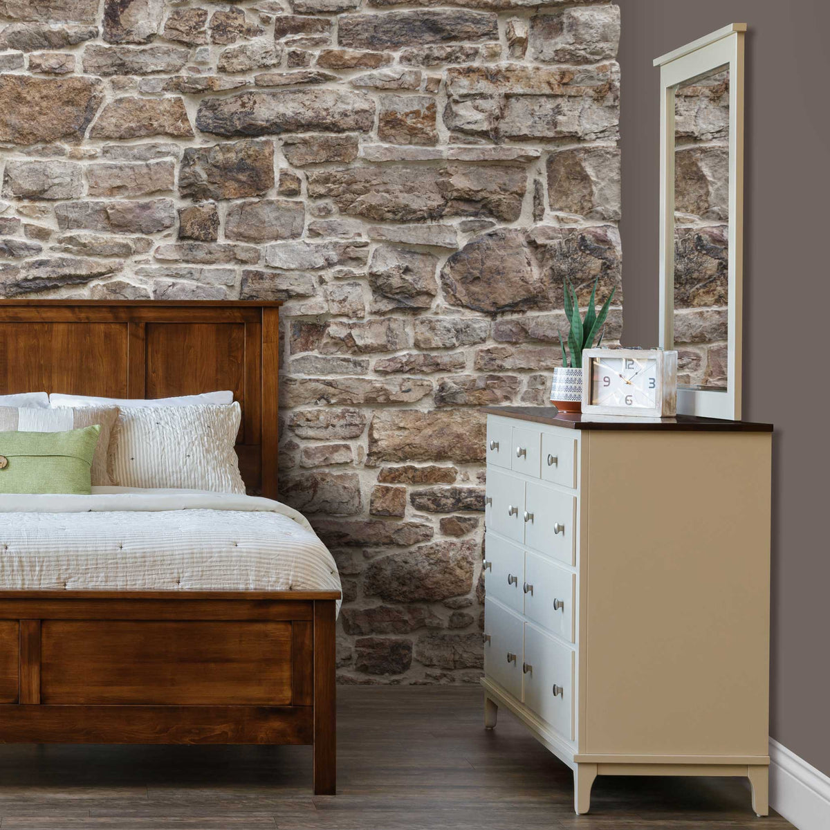 Amish Wynmoor 70" 9 Drawer Triple Dresser