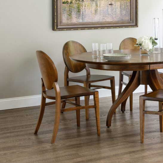 Amish Soleil Modern Dining Chair