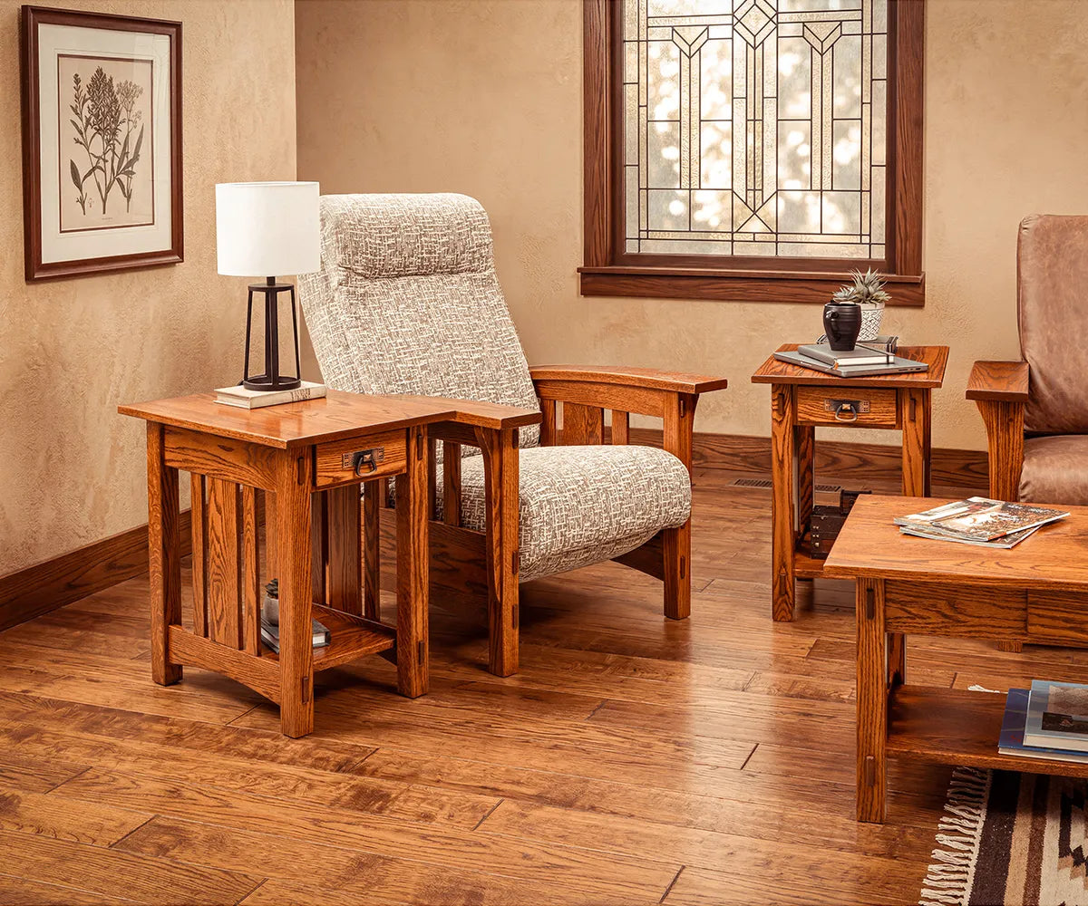 Amish Arts & Crafts Living Room Collection