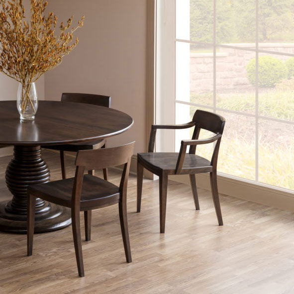 Amish Kilo Modern Wood Dining Chair