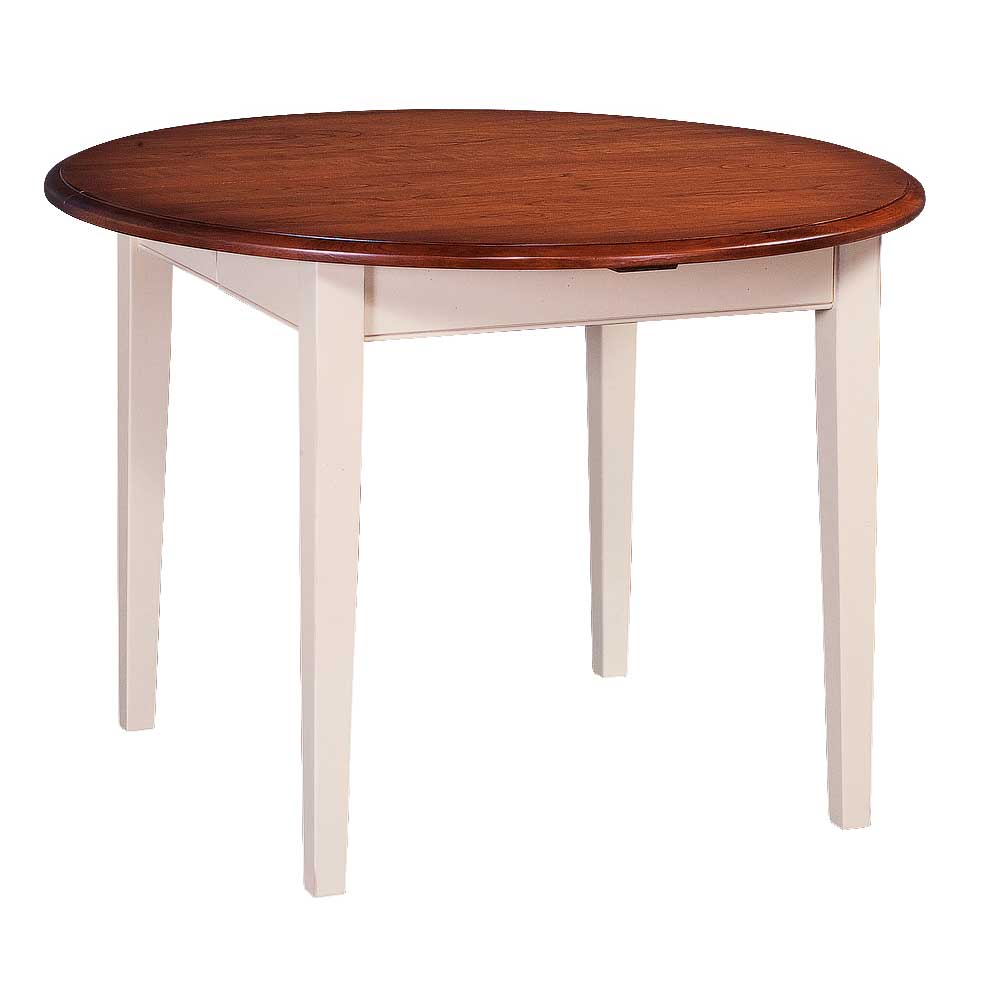 Amish Round Leg Dining Table