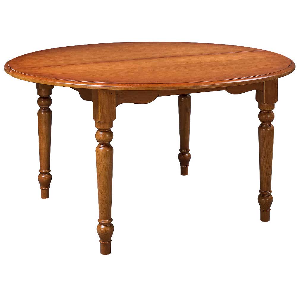 Amish Round Leg Dining Table
