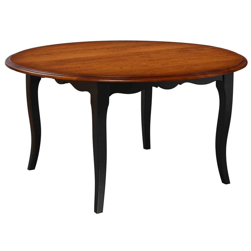 Amish Round Leg Dining Table