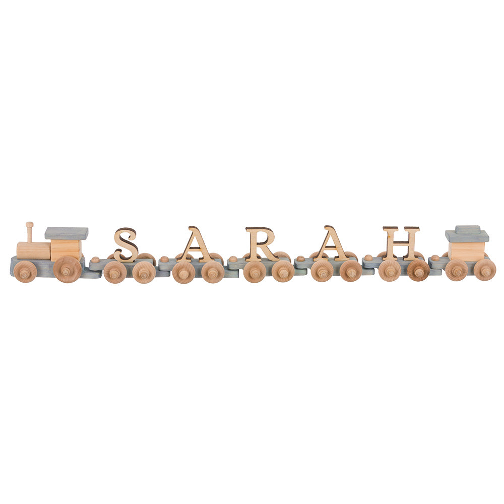 Amish Small Wooden Letter Toy Train