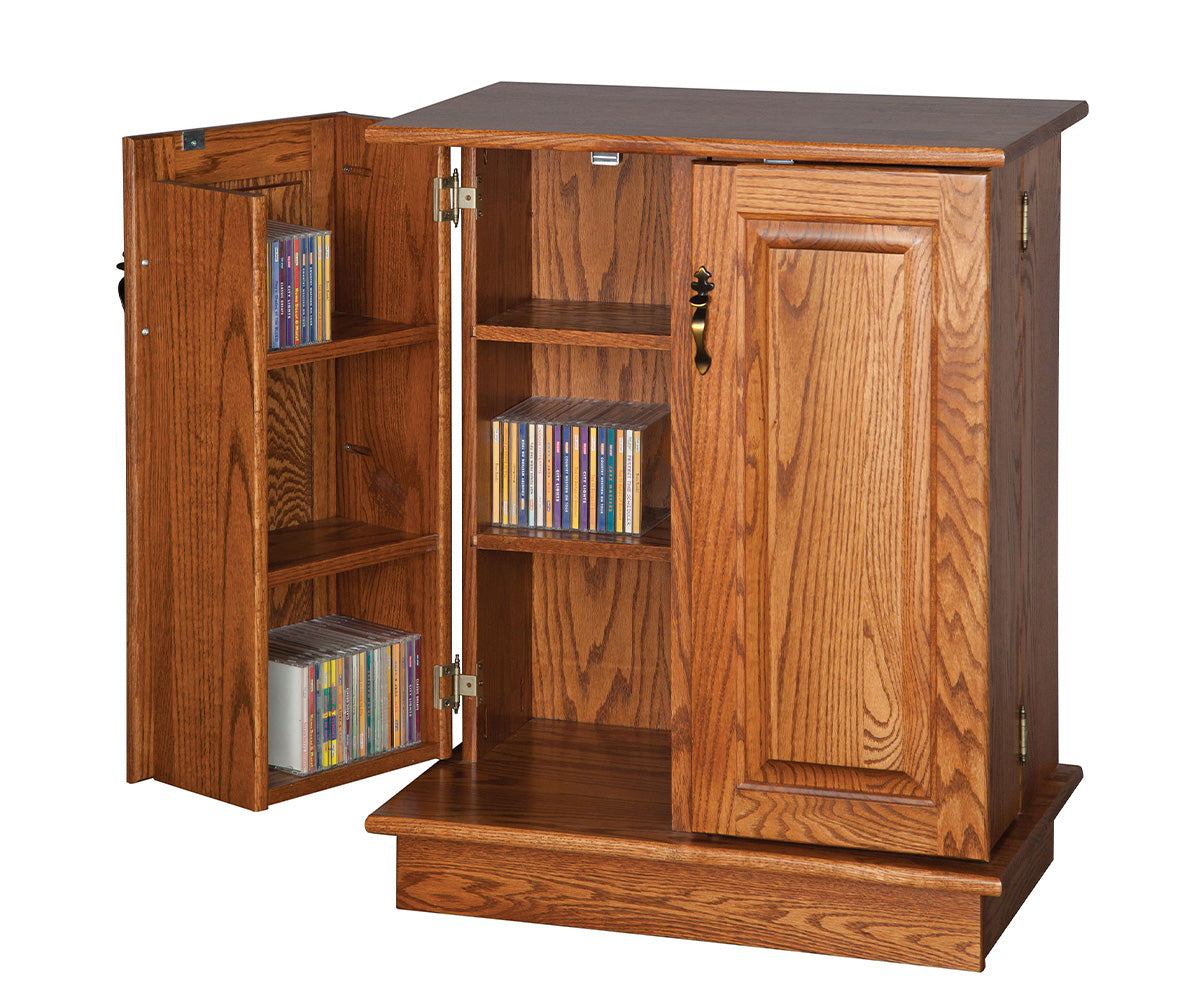 Amish CD/Media Storage Cabinet