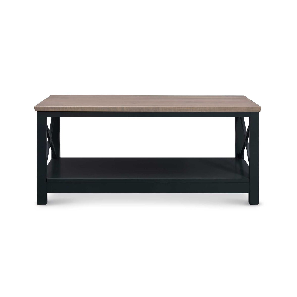 Mesa de centro Saltire Amish de madera maciza