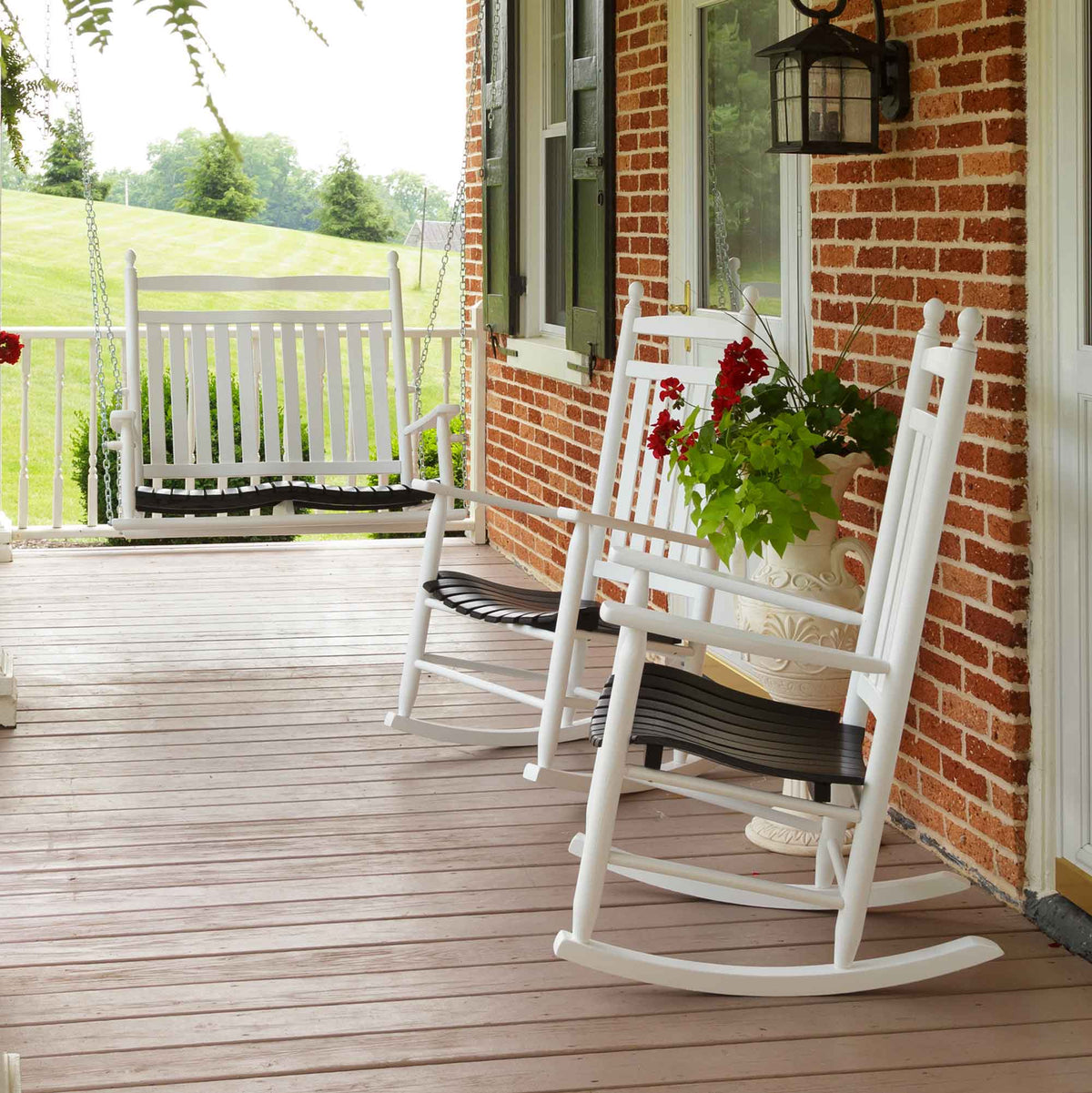Olde Squire Outdoor Wood Amish Rocking Chair
