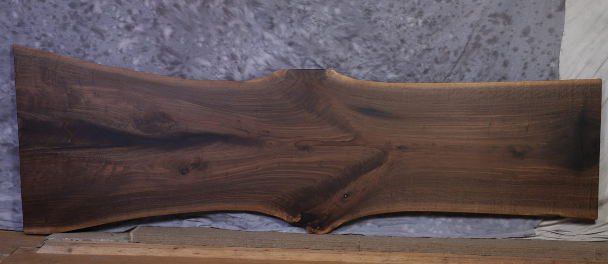 Amish Ash Epoxy 38" - 41" de ancho x 45" de largo x 2 ¾" de espesor Losa Live Edge