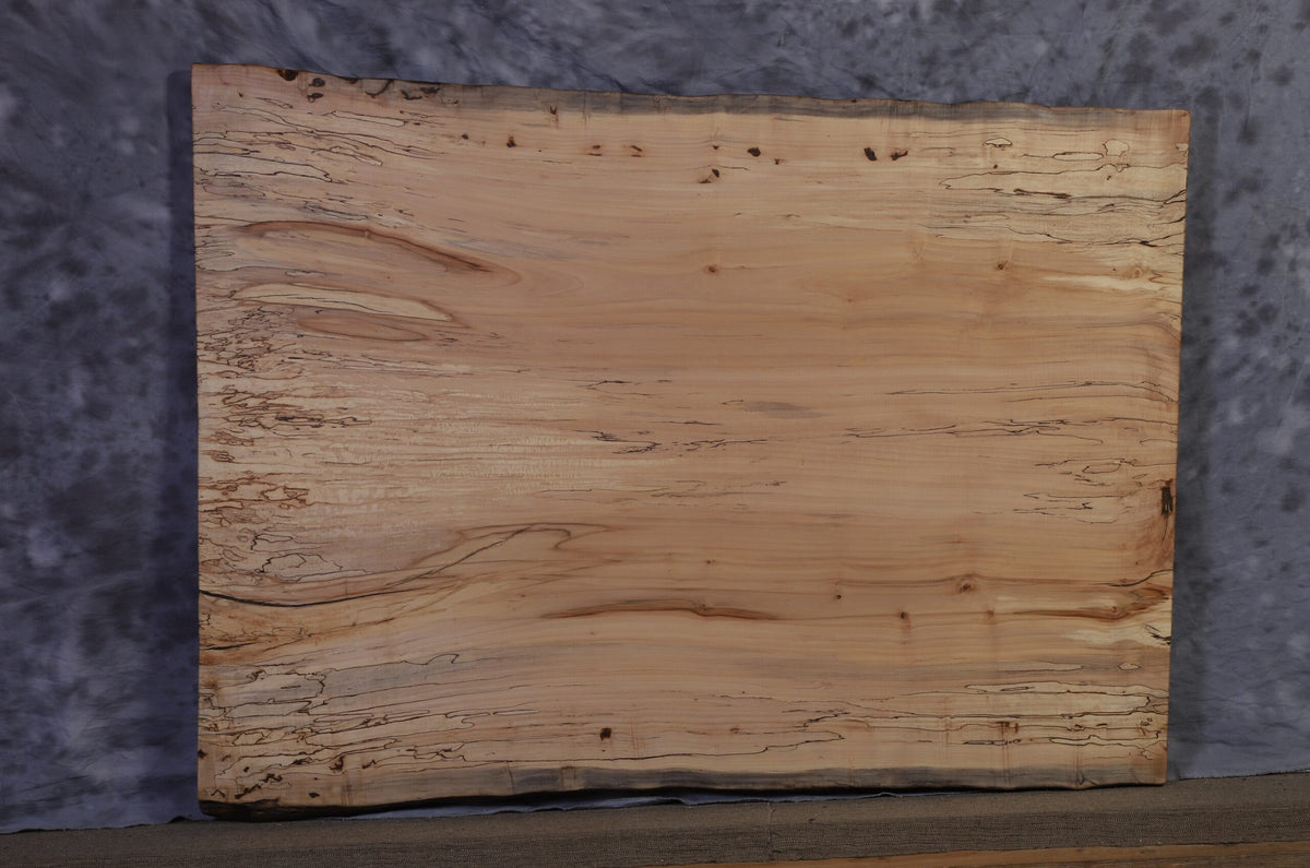 Amish Ash Epoxy 38" - 41" de ancho x 45" de largo x 2 ¾" de espesor Losa Live Edge