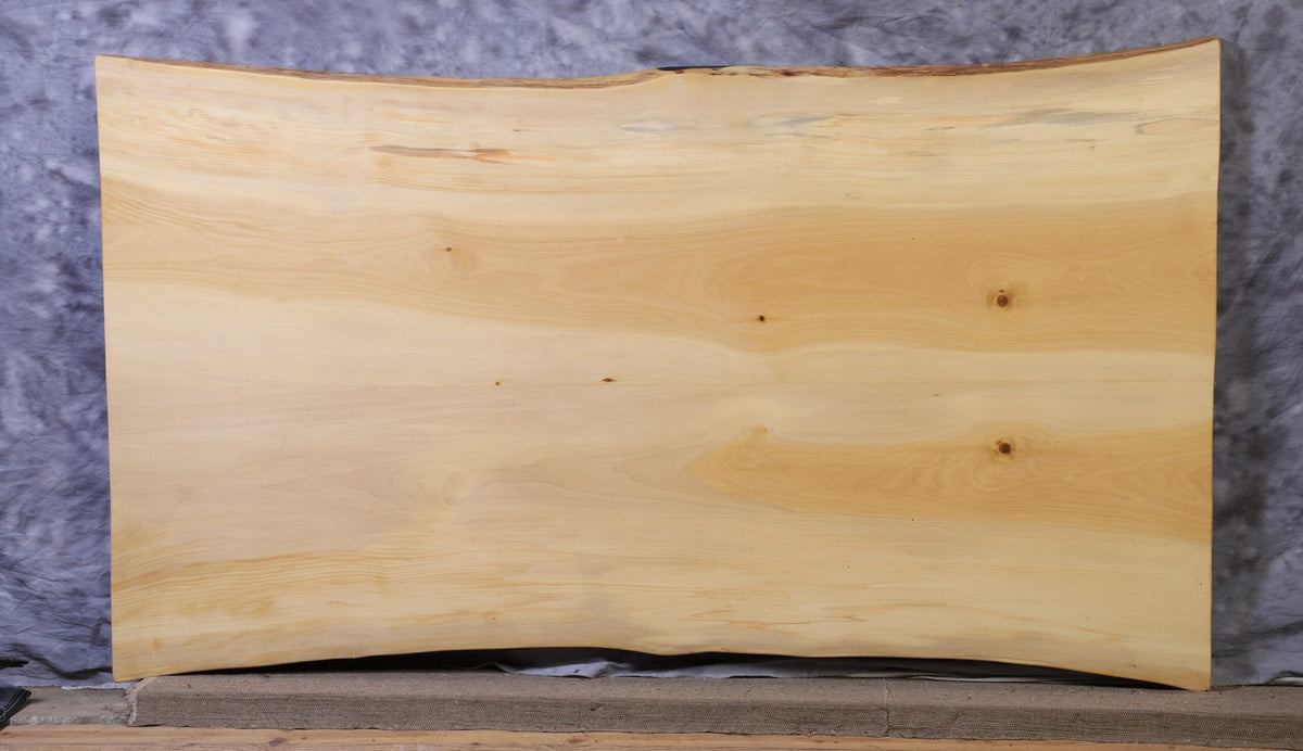 Amish Ash Epoxy 38" - 41" de ancho x 45" de largo x 2 ¾" de espesor Losa Live Edge