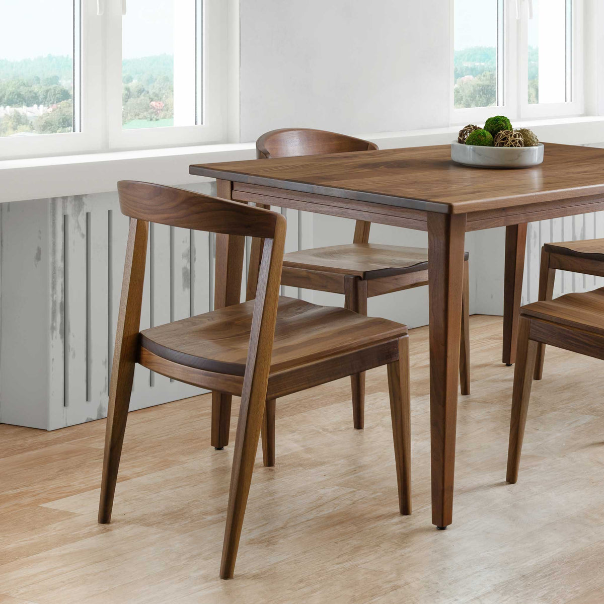 Silla de comedor Amish Trigon