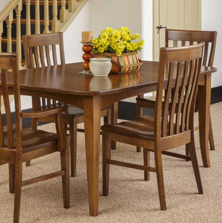 Amish Cabana Lumbar Dining Chair