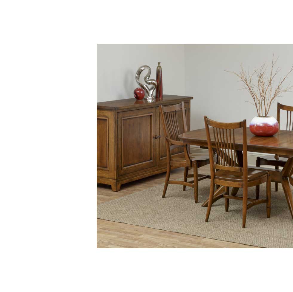 Amish Dining Room Storage Credenza Buffet