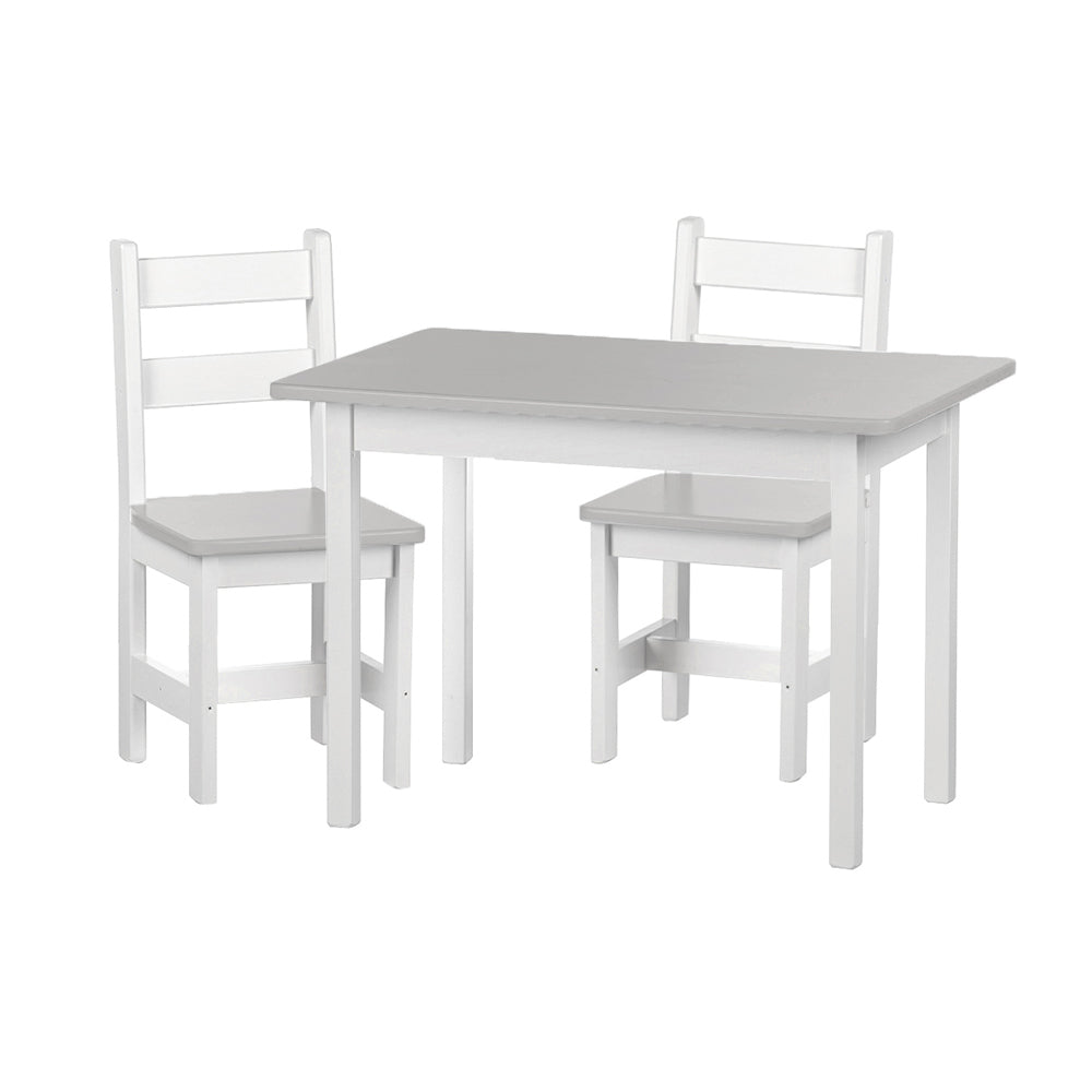 Amish Rectangle Kid's Table Set with 2 Chairs