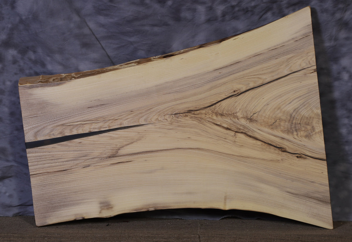 Live Edge Slab hackberry 21" - 31" wide x 42" long for Rectangular Coffee Table