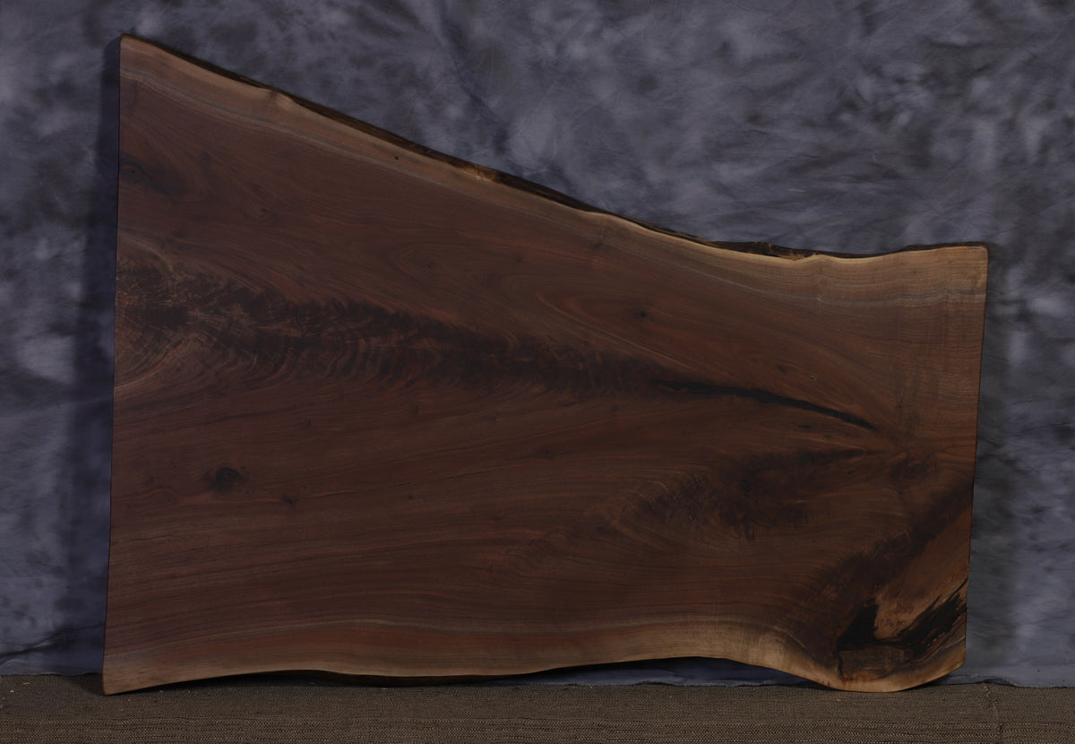 Live Edge Slab walnut 23" - 36" x 1 7/8" thick for Rectangular Coffee Table