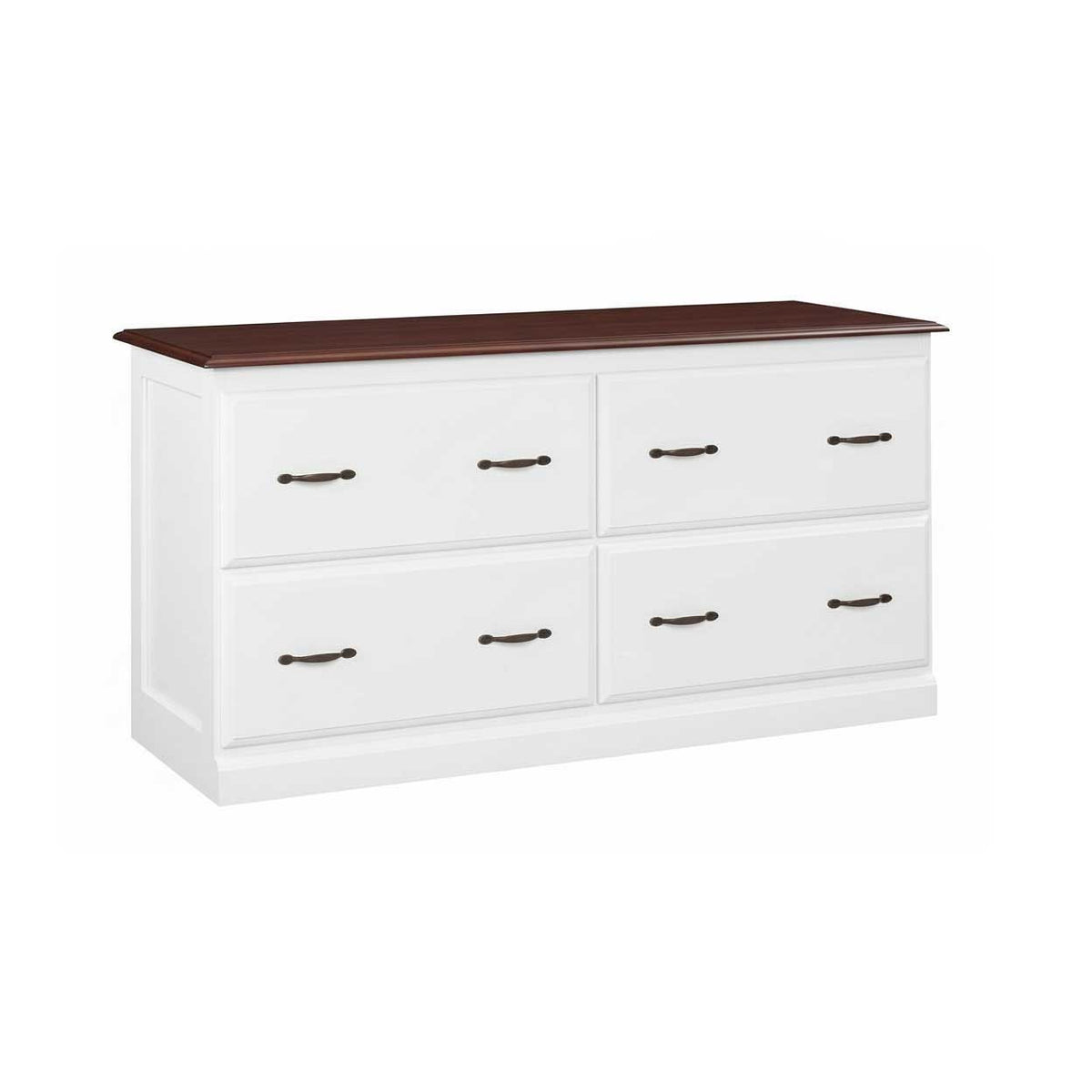 Base de archivador de 4 cajones Amish Heritage