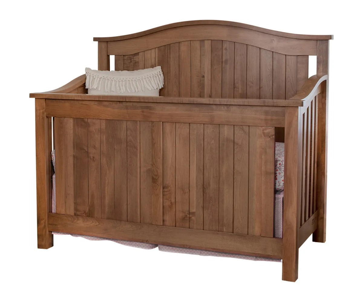 Amish Moyerton Solid Wood 4-in-1 Convertible Baby Crib - view 2