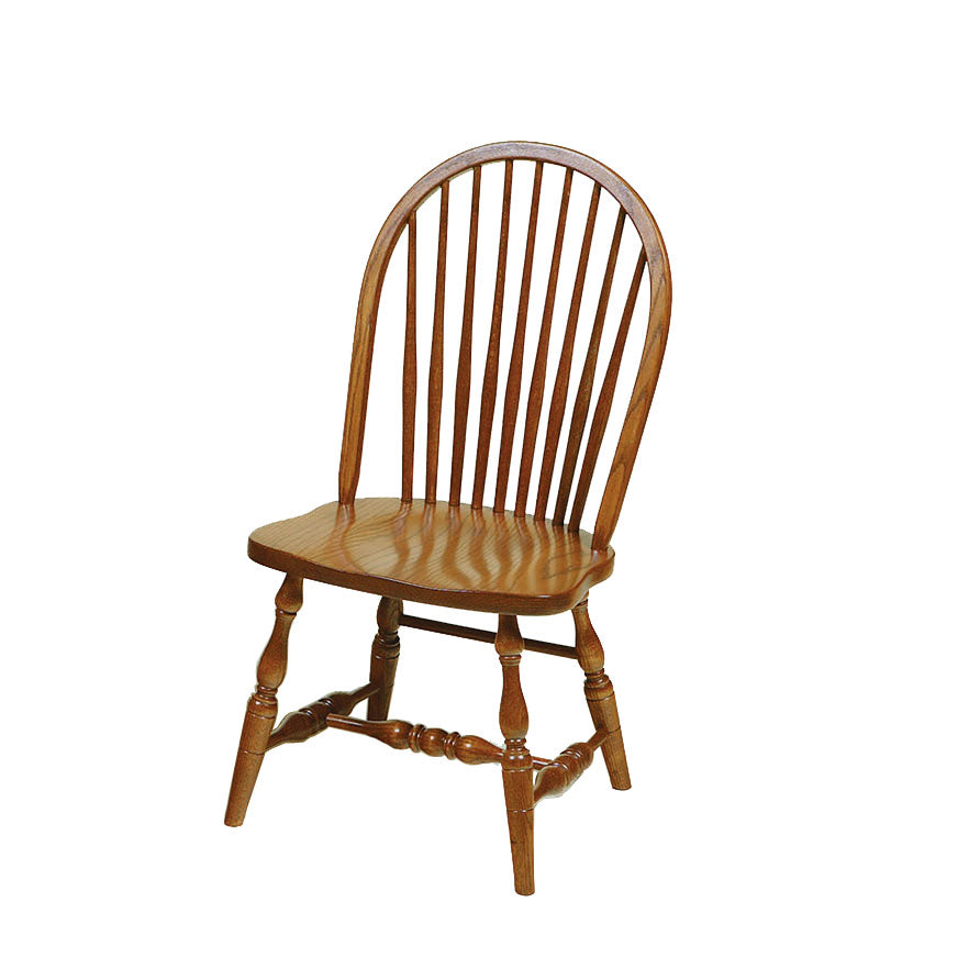 Amish 9-Spindle Windsor Dining Chair