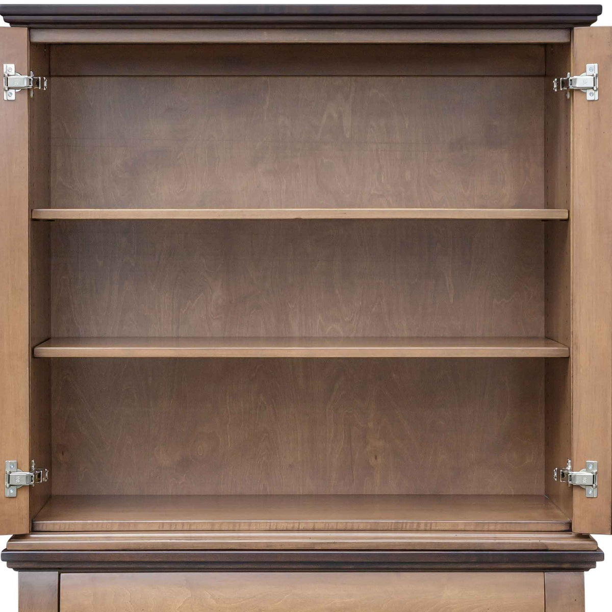 Amish Milano 5-Drawer 2-Door Bedroom Armoire