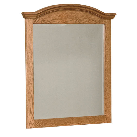 Amish Eden Curved Dresser Mirror
