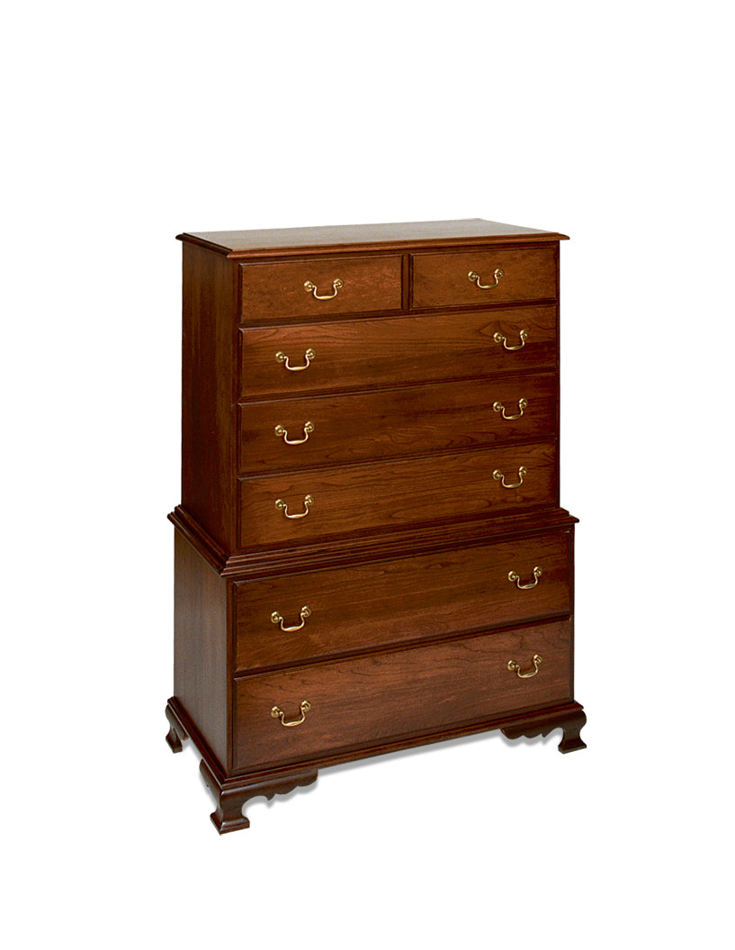 Cofre Amish Jamestown sobre cofre