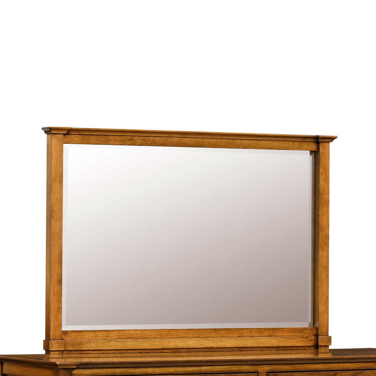 Amish Geneva Solid Wood Low Mirror