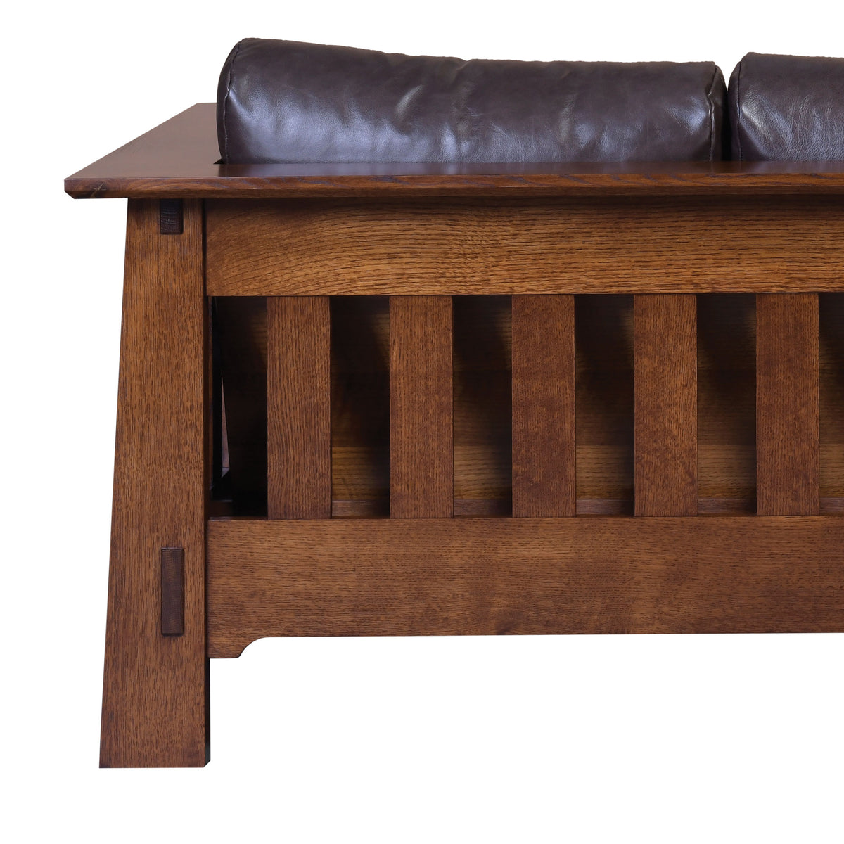 Amish Solid Wood Van Nuys Loveseat