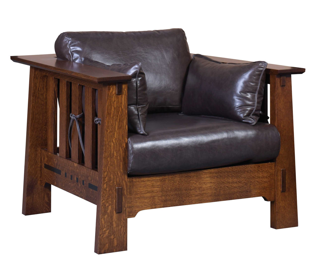 Amish Solid Wood Van Nuys Sofa Chair