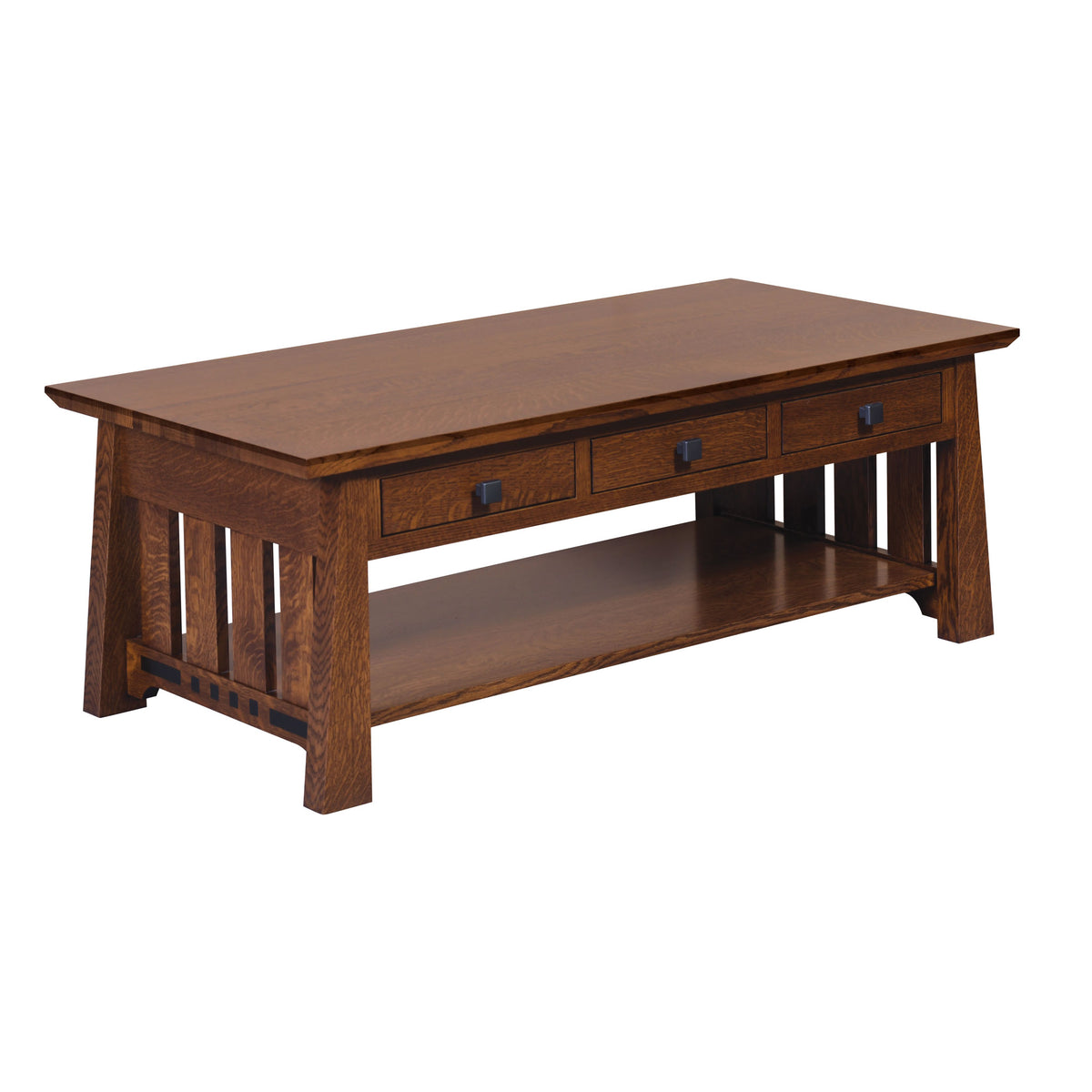 Amish Solid Wood Van Nuys Coffee Table