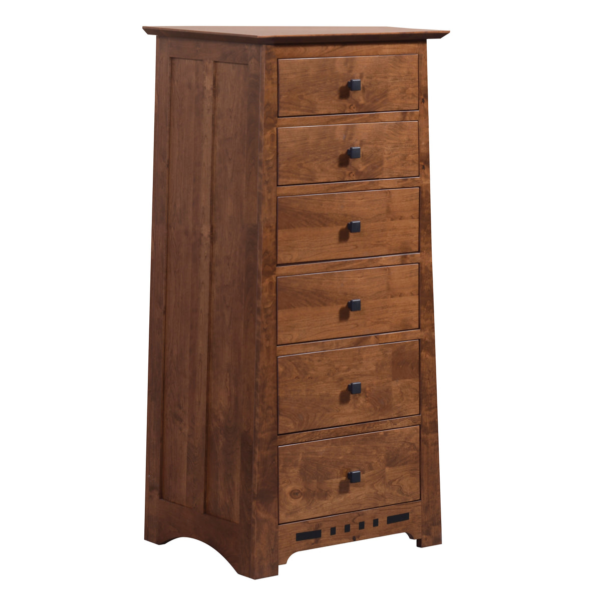 Cofre de lencería Amish de madera maciza Van Nuys