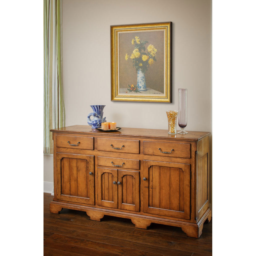 Amish English Provence Storage Buffet