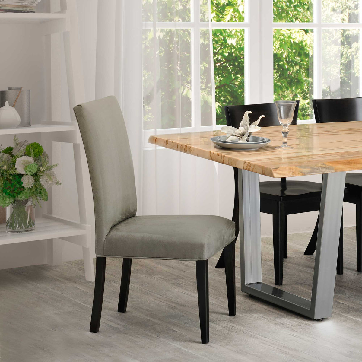 Amish Parsons Cushion Back Dining Chair