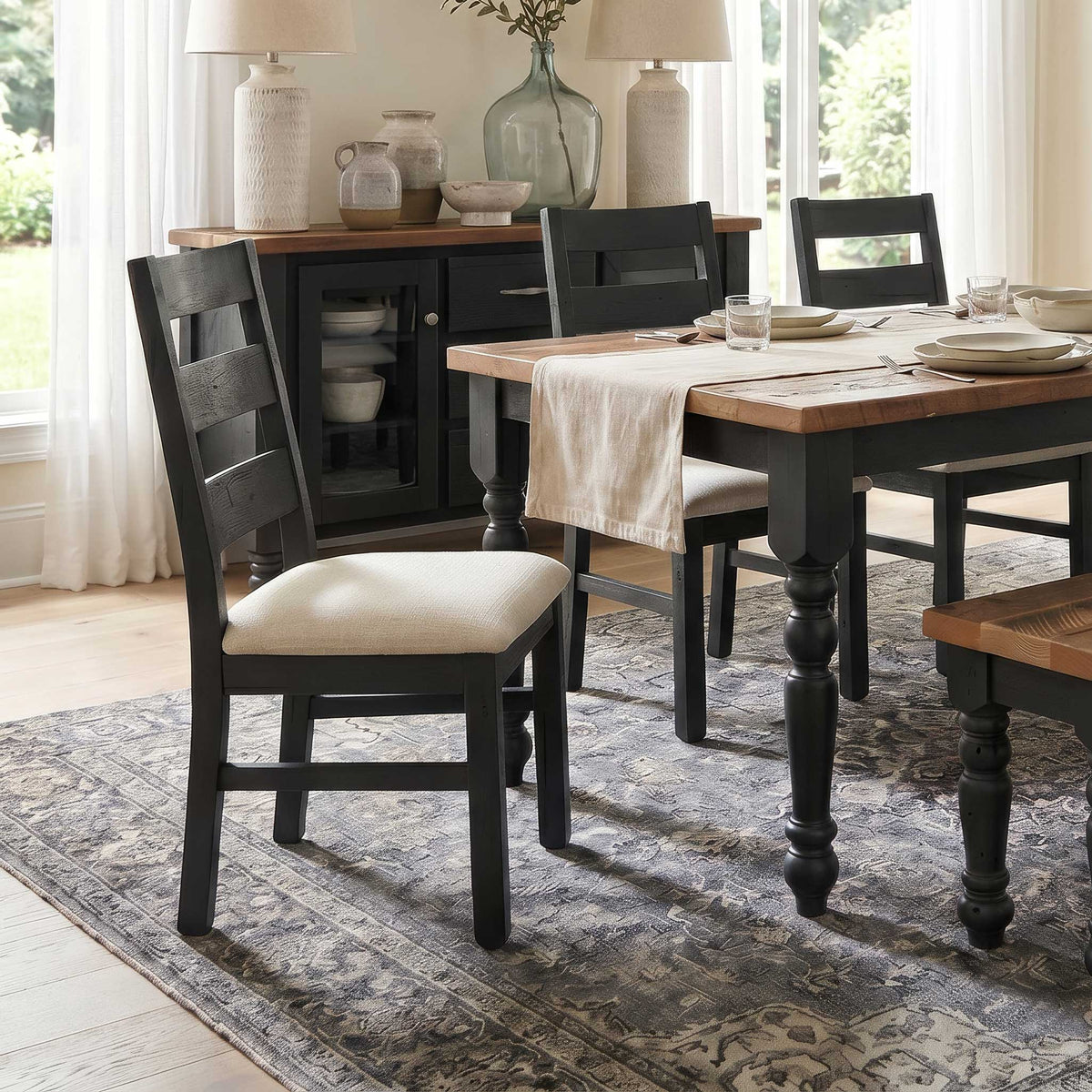 Amish Beacon Rustic Barnwood Dining Chair