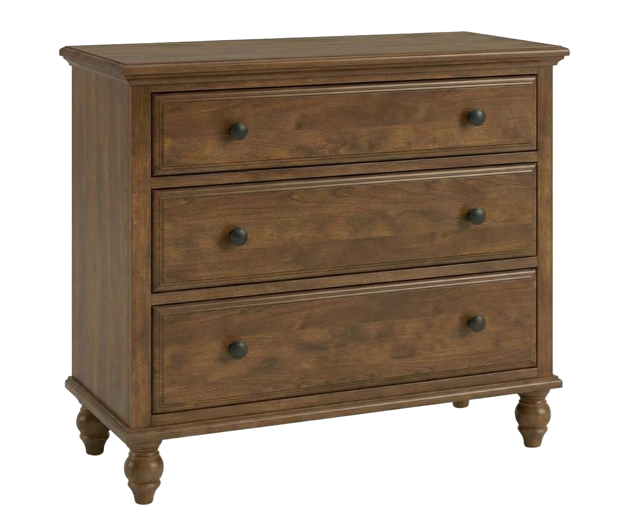 Amish Nantucket Cottage 3-Drawer Bedroom Chest