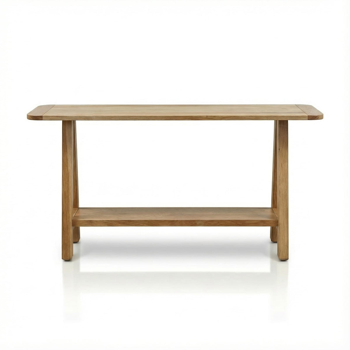 Amish Fulton Rustic Barnwood Sofa Table