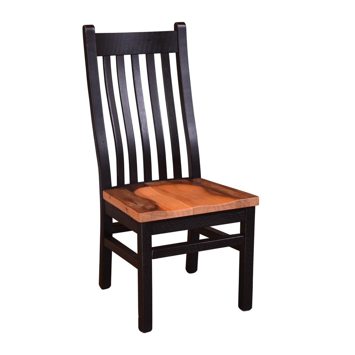 Amish Presidio Rustic Barnwood Dining Chair