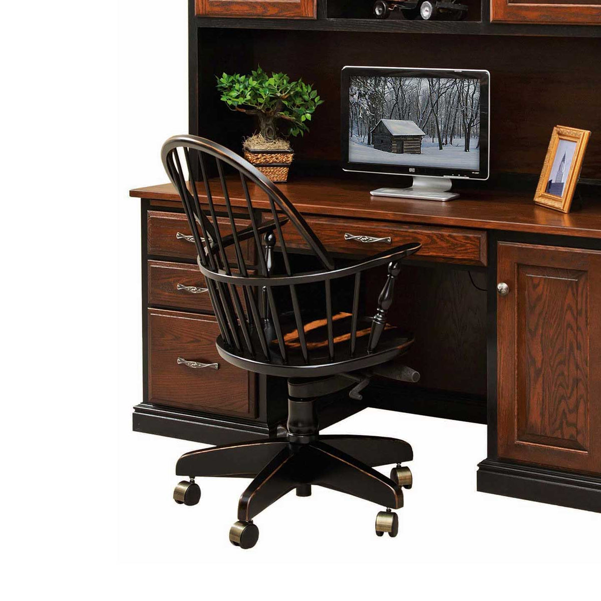 Silla de escritorio Amish Winthrop