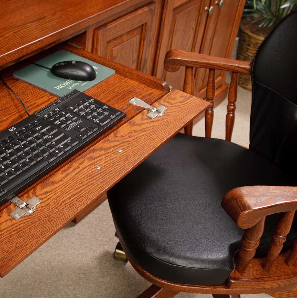 Silla de escritorio Amish de Nueva Inglaterra