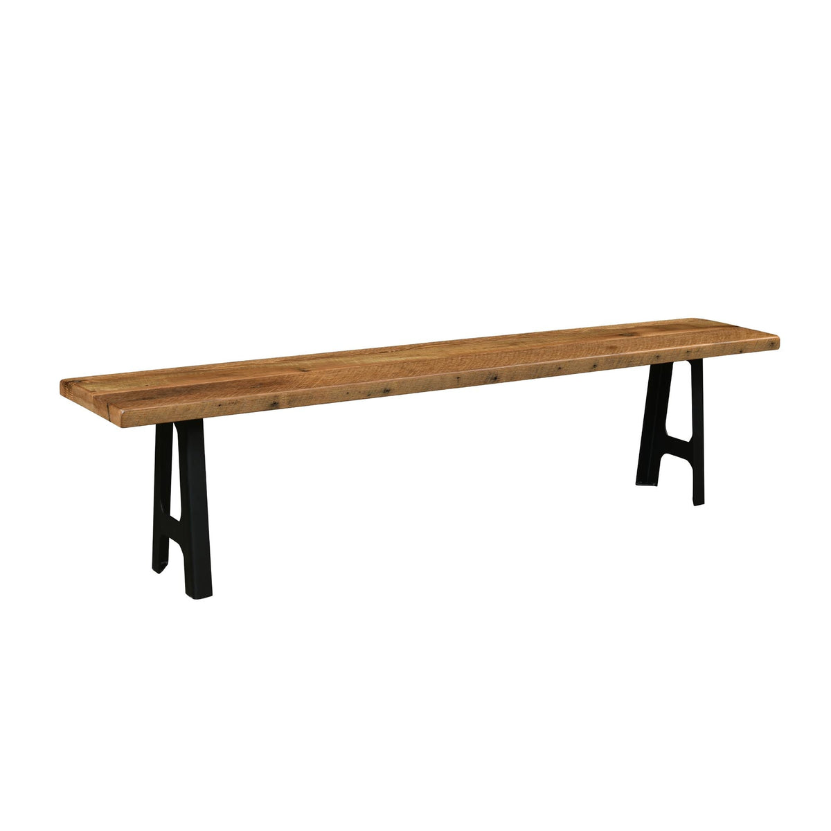 Amish Riverdale Rustic Barnwood Bench