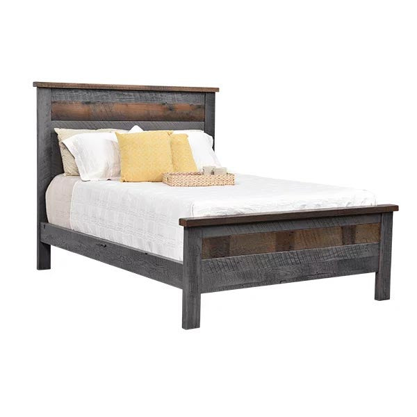 Amish Mayfair Rustic Barnwood Bed