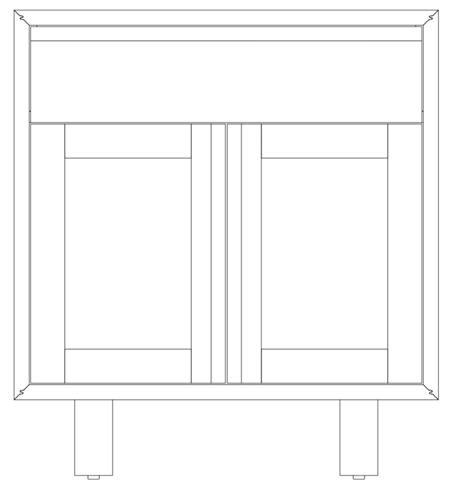 Amish Taos Urban Rustic Door Nightstand with Drawer