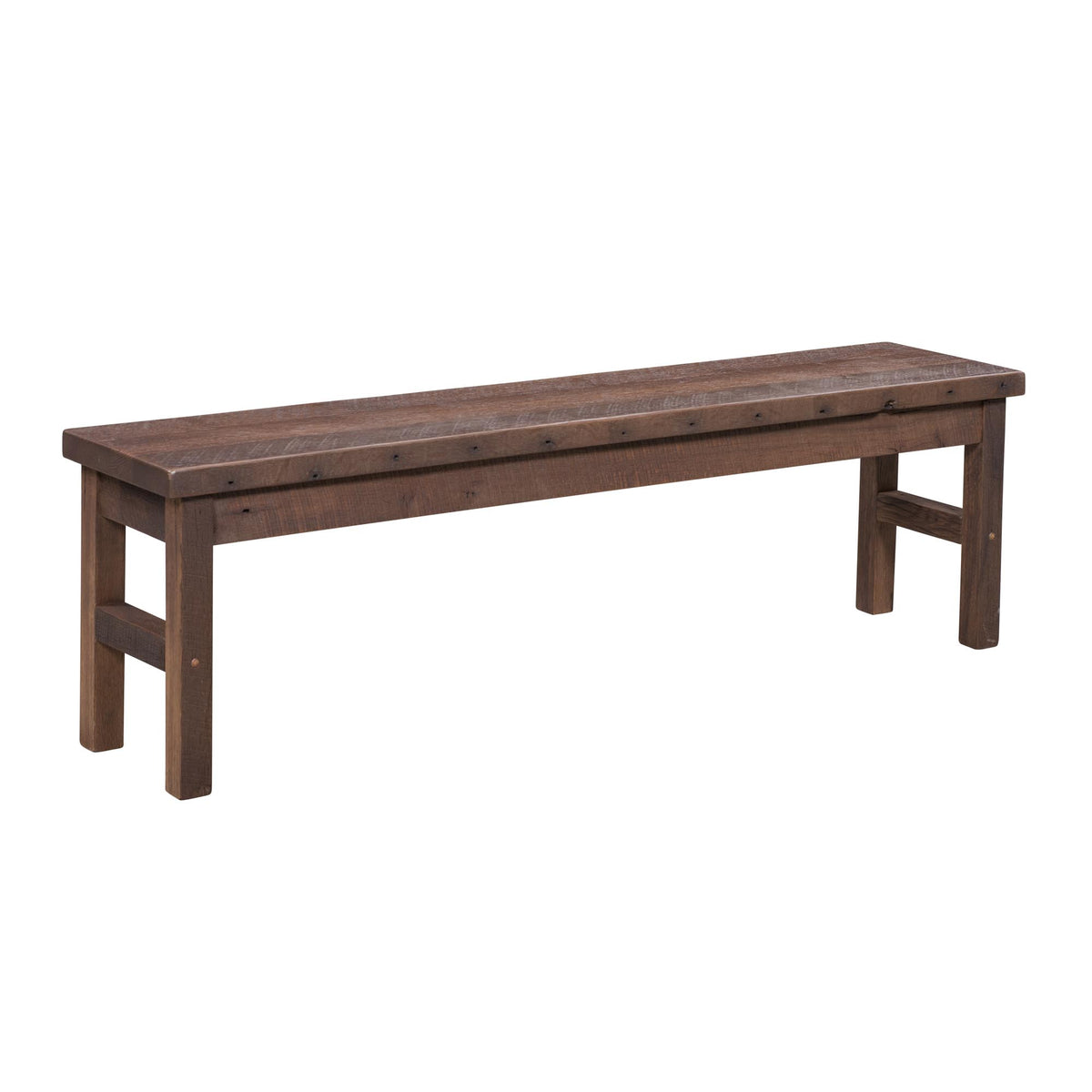 Amish Headington Rustic Barnwood Bench