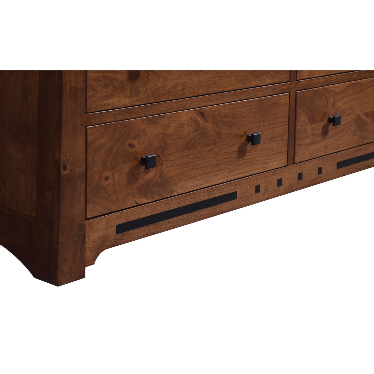 Amish Solid Wood Van Nuys 12-Drawer Dresser