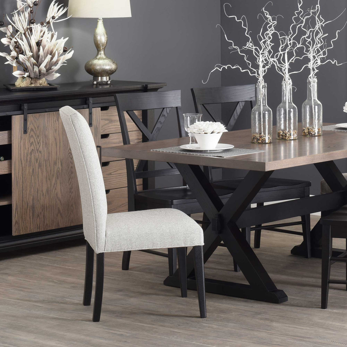 Amish Parsons Cushion Back Dining Chair