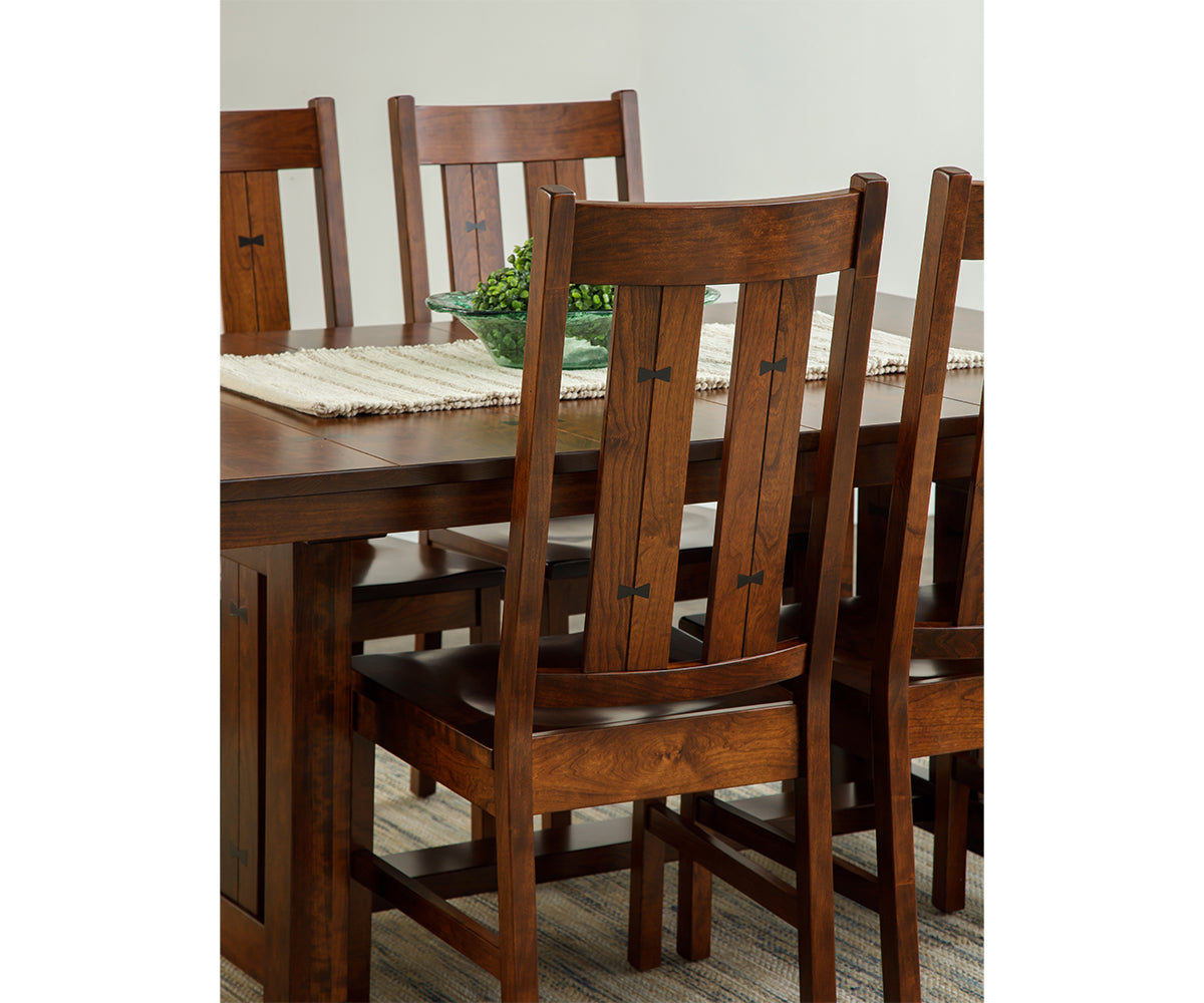 Silla de comedor Amish Theodore