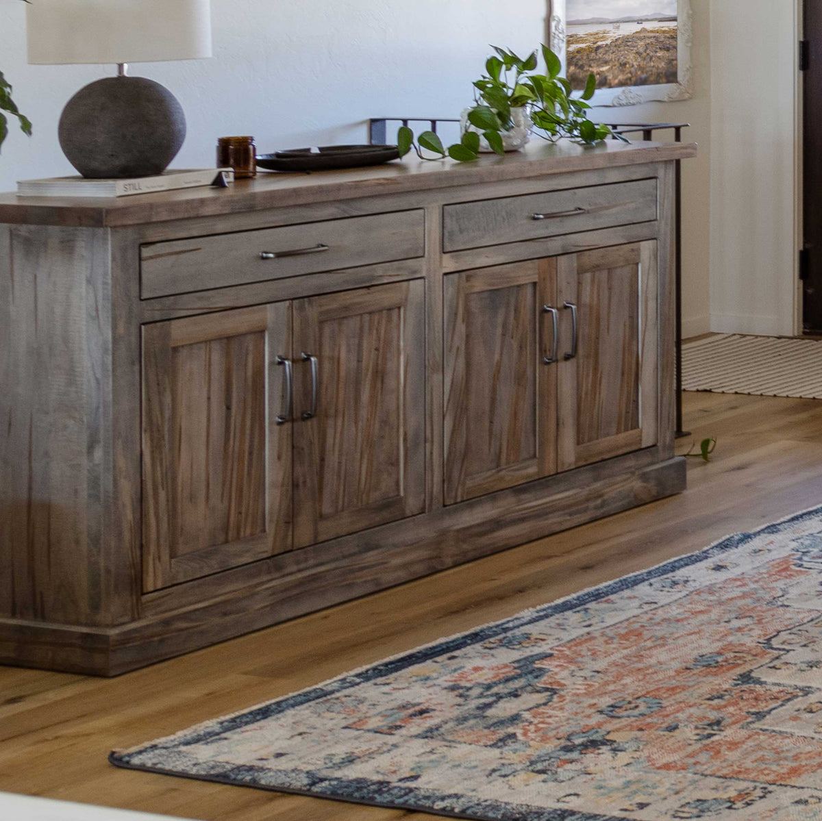 Amish Eastwood Rustic Barnwood Server