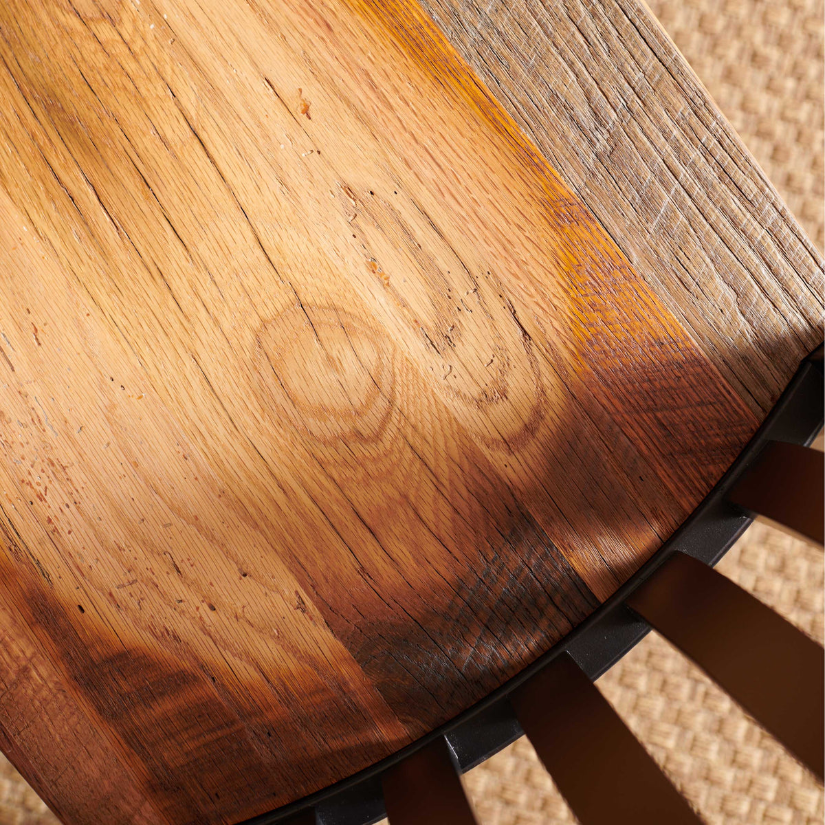 Amish Stroud Rustic Barnwood Arm Chair