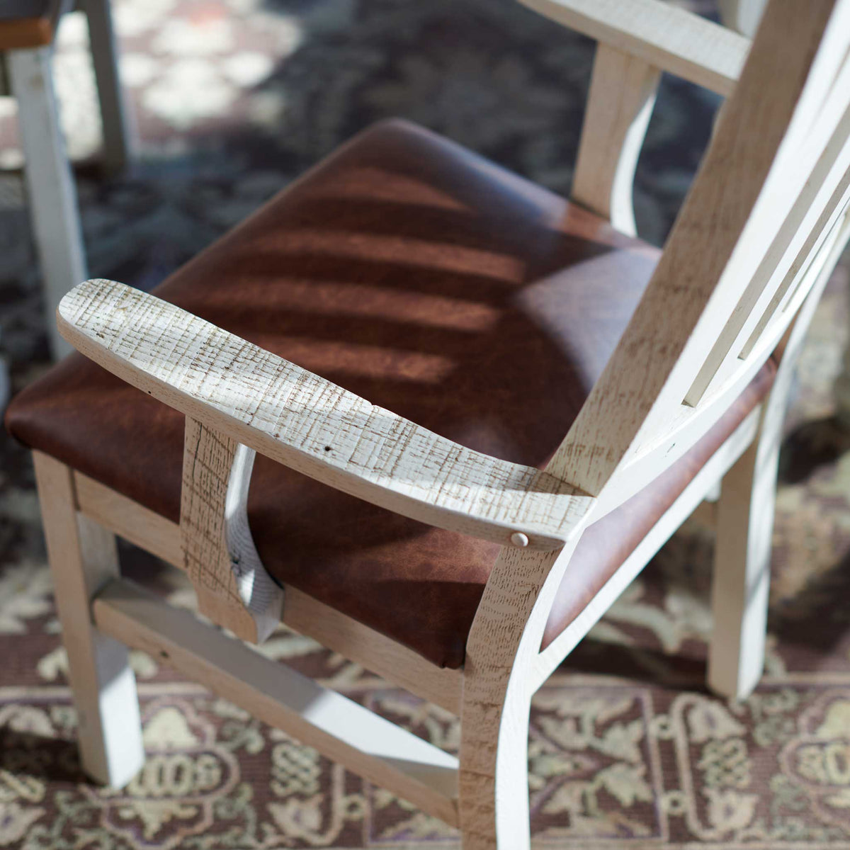 Amish Strasburg Rustic Barnwood Arm Chair