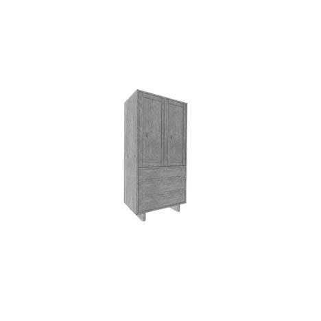 Amish Taos Urban Rustic Bedroom Armoire